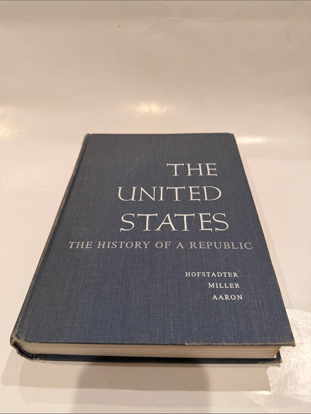 The United States: The History of a Republic - Blue Hardcover Book